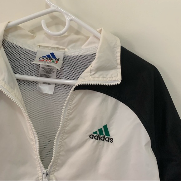 Adidas  Vintage Signature Logo 90’s Y2k  Windbreaker Size XL - Picture 9 of 12